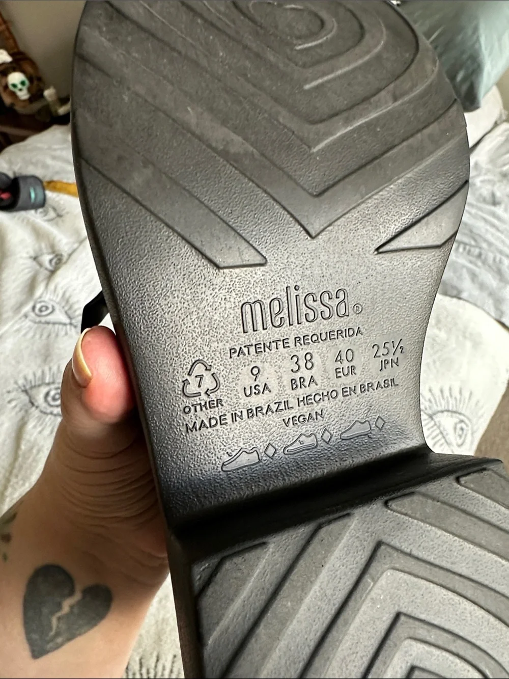 Melissa brand Farah shoes size 9